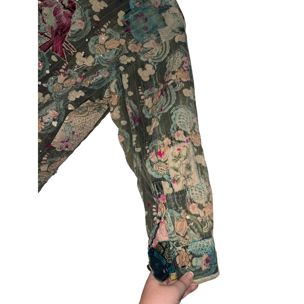 MAGNOLIA PEARL Waterlily Adison Workshirt Shacket One Size New with Tag SOO - Picture 13 of 16